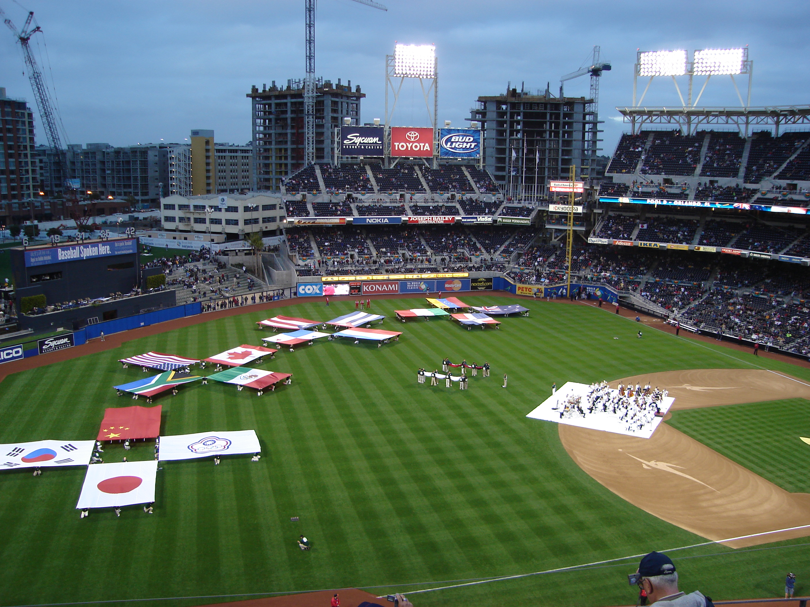 baseball field